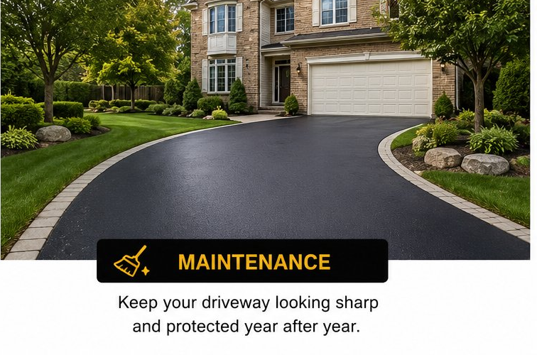 Maintenance: keep your driveway looking sharp and protected year after year